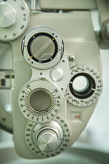 optics, optometria, refraction, healthcare and medicine, eye test equipment, indoors, medical equipment, number, close-up, lens - optical instrument, eye exam, eyesight, optometrist, no people, single object, technology, optical instrument, medical clinic, still life, equipment, machinery, focus on foreground, diagnostic medical tool, 5K, CC0, public domain, royalty free