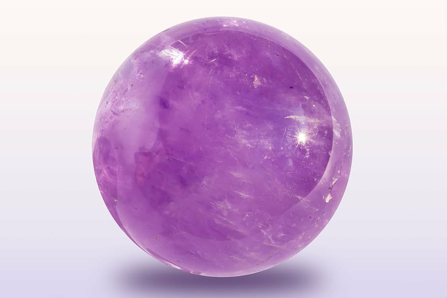 rodó, porpra, joguina de marbre, ametista, pilota, violeta, quars, transparent, joia, mineral, cristall, pedra, macro, sol objecte, joieria, esfera, cap gent, primer pla, a l'interior, pedres precioses, tallar, tir de l'estudi, forma, naturalesa, fons blanc, brillant, color rosa, forma geomètrica, menjar, gemma semi-preciosa, cercle, 4K