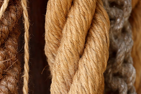 Seil, Detail, Zeichenfolge, Kabel, stark, Stärke, Linie, Textur, Baumwolle, Material, verschiedene, Materialien, Jute, viele, Nahansicht, Vollbild, braun, Hintergründe, texturiert, keine Leute, Textil-, wolle, drinnen, Muster, Säugetier, geflochtenes Haar, Haar, Kunst und Handwerk, Tier, geflochten, Tierthemen, Faden, Frisur, 1080P, CC0, gemeinfrei, lizenzfrei