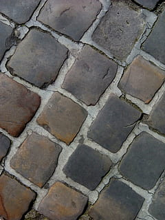 texture, design, pattern, surface, stone, alley, walk, gray, street, path, architecture, road, outdoor, urban, brick, backgrounds, sidewalk, cobblestone, full frame, high angle view, no people, footpath, day, textured, flooring, shape, nature, outdoors, paving stone, close-up, geometric shape, stone material, salt flat, tiled floor, 2K, CC0, public domain, royalty free