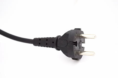 plug, socket, the round socket, isolated, round, black jack, power cable, cut out, white background, black color, connection, studio shot, single object, close-up, technology, cable, no people, indoors, metal, copy space, electricity, electric plug, communication, power supply, equipment, security, fuel and power generation, electrical equipment, electrical component, inserting, 4K, CC0, public domain, royalty free