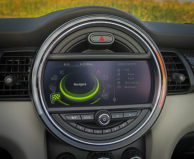 Mini, Cabrio, Mini Cooper, Tachometer, Auto, Innerhalb, das Innere der, das Armaturenbrett, Instrumententafel, Technologie, Landfahrzeug, Transport, Geschwindigkeit, modern, Kraftfahrzeug, Transportmittel, Schalttafel, Autoinnenraum, Fahrzeuginnenraum, keine Leute, drinnen, Nummer, Nahansicht, Radio, Tag, Steuerung, Kommunikation, Druckknopf, Luxus, silberfarben, 4K, CC0, gemeinfrei, lizenzfrei