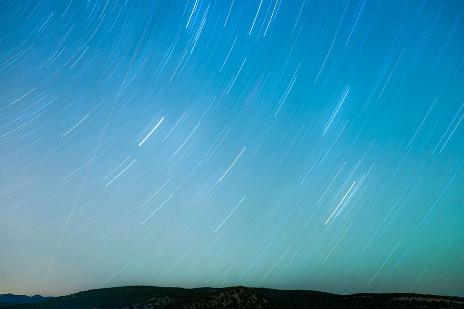 tidsforløb fotografering, untitled, stjerne, himmel, plads, nattehimmel, astrofotografering, lys spor, cosmo, blå, tidsforskydning, jorden, astro, natur, nat, mælkeagtig galakse, galakse, stjerne - rum, astronomi, stjerne trail, lang eksponering, scenics - natur, skønhed i naturen, bevægelse, stjerne felt, rolig scene, ingen mennesker, konstellation, ro, uendelighed, sløret bevægelse, koncentriske, rum og astronomi, 4K