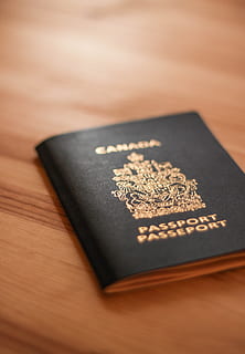 Canada pass, pass, Canada, dokument, identifikasjon, canadian, reise, ferie, turisme, toll, sikkerhet, statsborgerskap, offisielt, lovlig, bok, utvandring og innvandring, bibel, ID-kort, innendørs, nærbilde, tre - materiale, bord, ingen folk, selektiv fokusering, stilleben, høy vinkel visning, utgivelse, kommunikasjon, enkelt objekt, tro, fokusere på forgrunnen, utdanning, Religion, tekst, brun, åndelighet, 4K, CC0, offentlig domene, opphavsrett gratis