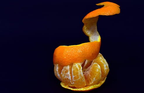 tangerina, Concha, fruta, citrino, vitaminas, Comida, delicioso, comer, saudável, nutrição, frisch, doce, clementina, saboroso, descascar, descasca, casca para remover, espiral, comida e bebida, Alimentação saudável, tiro do estúdio, cor laranja, fruta laranja, laranja, fundo preto, frescura, dentro de casa, bem-estar, fechar-se, ninguém, único objeto, suculento, antioxidante, lanche, vitamina C, 5K, CC0, domínio público, royalty free