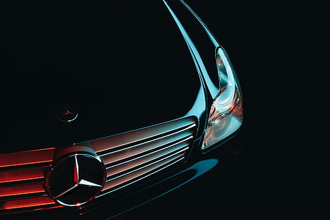 stainless, steel mercedes-benz car grille, stainless steel, Mercedes-Benz, car, grille, land Vehicle, black Color, transportation, speed, luxury, close-up, reflection, headlight, mode of transport, windshield, black background, studio shot, no people, mode of transportation, indoors, motor vehicle, still life, single object, dark, shiny, high angle view, night, copy space, cut out, music, 2K, CC0, public domain, royalty free