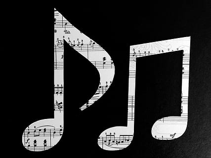 noter, sort, baggrund illustration, musik, notenblatt, ur, sekvens, oktav, illustration, symbol, baggrunde, ingen mennesker, nummer, indendørs, lineal, måleinstrument, papir, tæt på, stilleben, Kunst og håndværk, sort baggrund, studio skud, nøjagtighed, natur, kreativitet, høj vinkel visning, måling, geometrisk form, variation, diagram, 5K, CC0, offentligt domæne, royaltyfrie