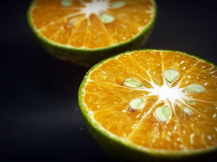 Orange, Obst, Scheibe, Weiß, Zitrusfrüchte, sauer, isoliert, Landwirtschaft, organisch, Makro, Vitamin, frisch, Gesundheit, Lebensmittel, saftig, essbar, Zitrusfrucht, Frische, reif, Orangenfrucht, gesundes Essen, Nahansicht, Essen und Trinken, Kreuzung, Wohlbefinden, Studioaufnahme, orange Farbe, drinnen, schwarzer Hintergrund, keine Leute, farbiger Hintergrund, Antioxidans, 2K, CC0, gemeinfrei, lizenzfrei