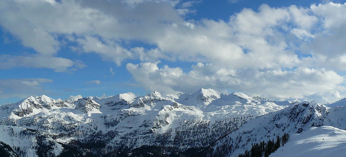 Landschaftsfotografie, Bergalpen, Kumuluswolken, Berg, Alpen, Berge, alpin, Gipfel, Wolken, Alpengipfel, Österreich, Berglandschaft, Bergpanorama, Winter, Schnee, Aussicht, winterlich, Wintersport, schneebedeckt, Winterzauber, Landschaft, Himmel, Natur, Rock, Panorama, zauchensee, Vision, Wetter, kalte Temperatur, Schönheit in der Natur, wolke - himmel, Szenen - Natur, Gebirge, schneebedeckter Berg, Umgebung, weiße Farbe, keine Leute, Ruhe, Blau, ruhige Szene, Tag, Nadelbaum, 2K, CC0, gemeinfrei, lizenzfrei