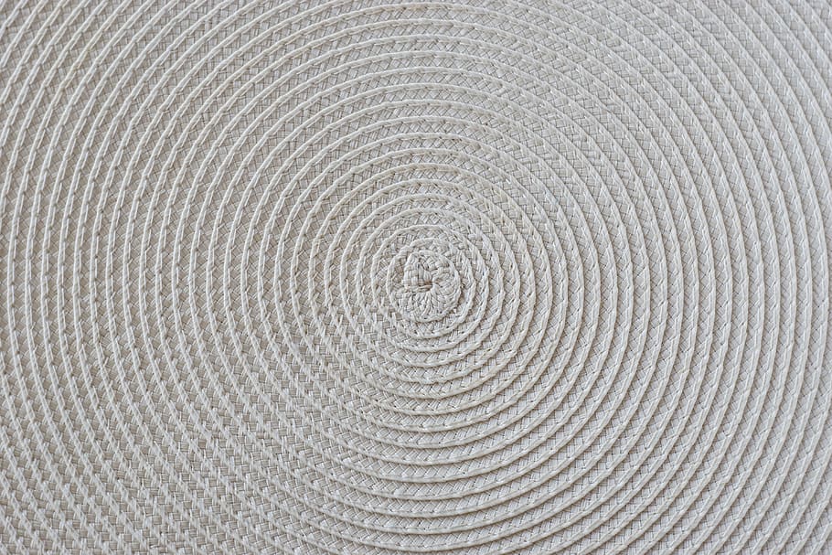 rodó, beix, teixit, estora, primer pla, fotografia, el rerefons, textura, model, material, blanc, web, rodes, marc complet, cercle, patró, forma geomètrica, fons, forma, cap gent, concèntric, disseny, a l'interior, resum, directament a sobre, gris, element de disseny, dia, Color blanc, metall, primer pla extrem, anell d’arbre, 4K