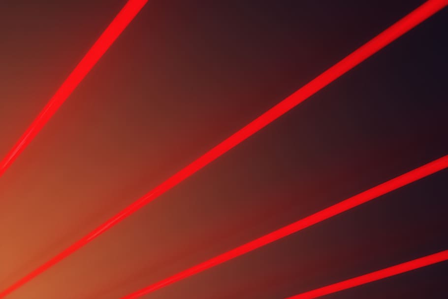 skinnende, lyse, mønster, linjer, farverig, farve, abstrakt, rød, baggrund, lys, baggrundsbillede, neon, neonlys, neonlampe, fuld ramme, baggrunde, ingen mennesker, tæt på, indendørs, enkeltlinie, studio skud, lys - naturligt fænomen, belyst, nat, stribet, tekstureret, abstrakte baggrunde, videnskab, farvet baggrund, multi farvet, laser, 5K