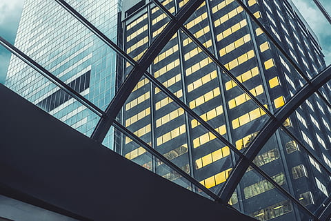 city buildings, windows, low, light, City, buildings, low light, architecture, building, window, urban Scene, modern, glass - Material, built Structure, steel, office Building, business, building Exterior, reflection, blue, abstract, skyscraper, futuristic, construction Industry, low angle view, pattern, no people, day, ceiling, design, shape, outdoors, skylight, sunlight, glass, office building exterior, alloy, 4K, CC0, public domain, royalty free