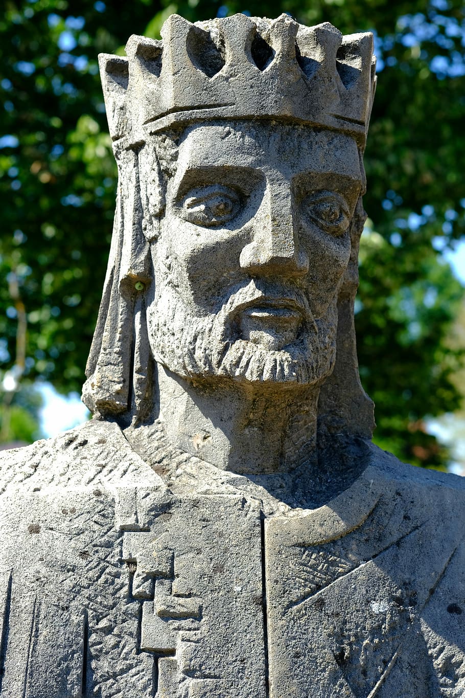 ansigt, figur, ekspression, hoved, konge, ansigt, figur, skulptur, han-, krone, buste, gammel, rock carving, historisk, sten-, kunst, kunstværk, statue, kunsthåndværk, stenfigur, stonemason arbejde, Steinmetz, billedhugger, sandsten, redigering, steinmetz karriere, portræt, Tyskland, human, person, hukommelse, monument, mand, steder af interesse, stenmateriale, carving - håndværk produkt, menneskeligt ansigt, Kunst og håndværk, menneskelig repræsentation, repræsentation, kreativitet, håndværk, mandlig lighed, ingen mennesker, historie, dag, arkitektur, solid, religion, tæt på, fokus på forgrunden, fortiden, spiritualitet, udendørs, udskæring, 5K