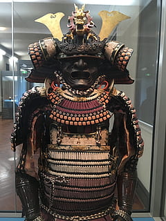 Samari, guerriero, completo da uomo, in casa, nessuno, avvicinamento, giorno, rappresentazione, arte e artigianato, creatività, architettura, scultura, rappresentazione umana, travestimento, cultura artistica e intrattenimento, costume, maschera, statua, vista frontale, somiglianza maschile, ornato, Festival, 4K, CC0, dominio pubblico, privo di copyright