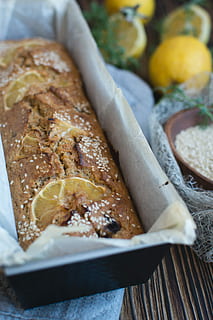 lemon cake, Lemon, cake, bread, close up, dessert, pastry, sweet, wood, food, freshness, homemade, rustic, bakery, wood - Material, baked, gourmet, table, loaf of Bread, baguette, no People, meal, food and drink, close-up, high angle view, slice, ready-to-eat, healthy eating, still life, indoors, wellbeing, fruit, indulgence, citrus fruit, selective focus, plate, meat, serving size, temptation, 5K, CC0, public domain, royalty free