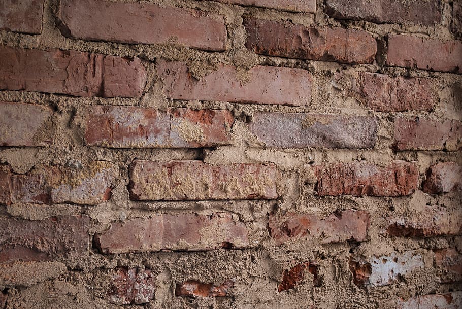 paret, maons, paret de maó, maó, vell, arquitectura, edifici antic, estructura, vell mur, temps, casa, guix, casa de maó, textura, paret esquerdada, desapareixent, fons, funció de construcció de parets, estructura construïda, marc complet, cap gent, resistent, patró, primer pla, aspre, dia, vermell, a l'aire lliure, brut, marró, paret de pedra, ciment, efecte texturat, concret, 2K