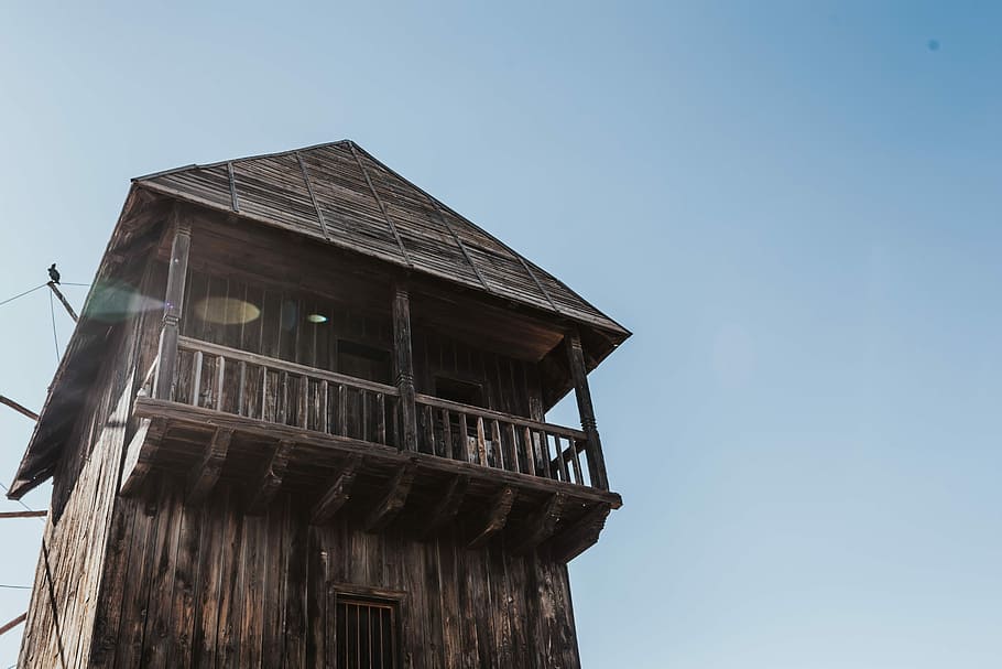 old, town, Building, old town, Nessebar, Bulgaria, architecture, Europe, travel, trip, outdoors, historic, balkan, unesco, tourism, house, wood - Material, building Exterior, built Structure, architecture And Buildings, window, no People, abandoned, sky, low angle view, clear sky, nature, day, copy space, sunlight, residential district, run-down, weathered, ruined, 5K