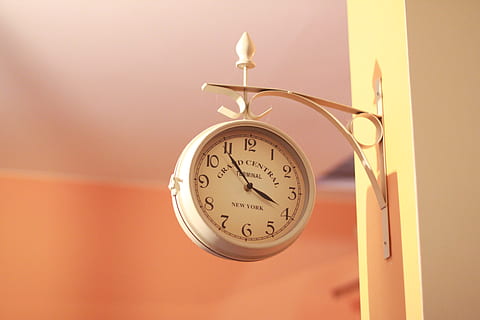 white analog clock, Clock, Wall, Time, wall, time, large clock, clock shield, hours, minute, measurement of time, clock tips, wall clock, elapsed time, external clock, clock Face, no People, alarm Clock, number, old-fashioned, close-up, indoors, accuracy, instrument of time, wall - building feature, timer, minute hand, stopwatch, focus on foreground, communication, metal, watch, still life, instrument of measurement, technology, silver colored, 4K, CC0, public domain, royalty free