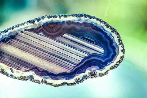 blå, grå, geode sten, selektivt fokusfotografi, agat, sten-, perle, ædelsten, mineral, birthstone, naturlig, halvædelsten, gemology, åndelig, geode, alternativ, geologi, healing, makro, gennemsigtig, dekorative, energi, dekoration, juvel, spa, meditation, healer, mineralogi, terapi, natur, chakra, tæt på, dyreliv, dyr, dyre temaer, dyr i naturen, ingen mennesker, et dyr, hav, mønster, marine, indendørs, studio skud, hav liv, tværsnit, hvirvelløse, skønhed i naturen, vand, lilla, dyrebar perle, 5K, CC0, offentligt domæne, royaltyfrie