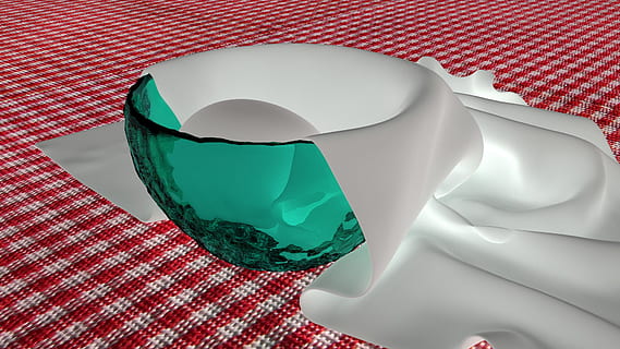 luminosità inversa, 3d, uovo, tovagliolo, ciotola di vetro verde, prima colazione, modello, cibo, rosso, tessile, nessuno, in casa, avvicinamento, girato in studio, colore verde, Colore bianco, purezza, tovaglia, motivo controllato, multicolore, blu, ambientazione, vista dall'alto, forma, design, straccio, igiene, color turchese, pulito, lusso, 4K, CC0, dominio pubblico, privo di copyright