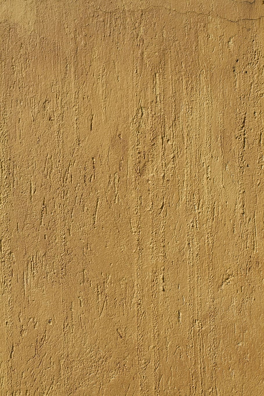 paret, enguixat, vell mur, fons, textura, patró, resum, funció de construcció de parets, marc complet, cap gent, groc, primer pla, estructura construïda, arquitectura, dia, naturalesa, sorra, material, beix, aspre, a l'aire lliure, marró, terra, concret, 5K