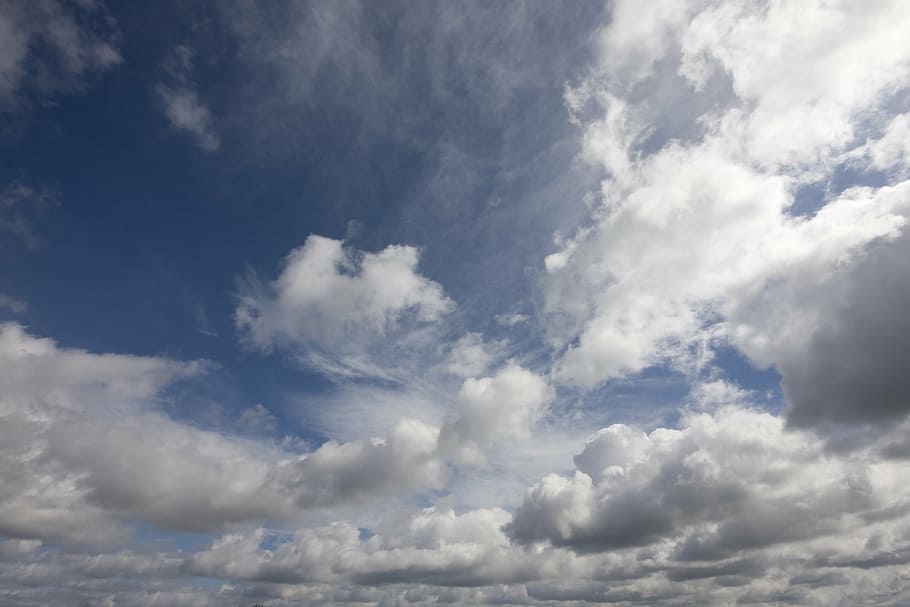 cel, núvols, paisatge, blau, formen núvols, cel cobert, núvol - cel, cloudscape, vent, atmosfera, escenics - natura, fons, medi ambient, bellesa a la natura, naturalesa, núvol, cel dramàtic, cel malhumorat, cap gent, Color blanc, llum solar, meteorologia, a l'aire lliure, netejar, suavitat, clima, 5K