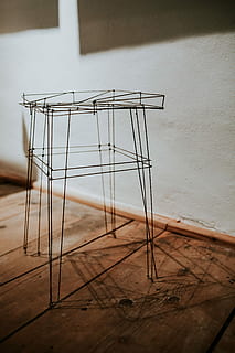 various, designer chairs, tables, exhibition, designer, chairs, chair, table, art, design, installation, no People, wood - Material, hardwood floor, indoors, built structure, day, absence, flooring, metal, wall - building feature, empty, wood, focus on foreground, seat, still life, nature, architecture, floorboard, 5K, CC0, public domain, royalty free