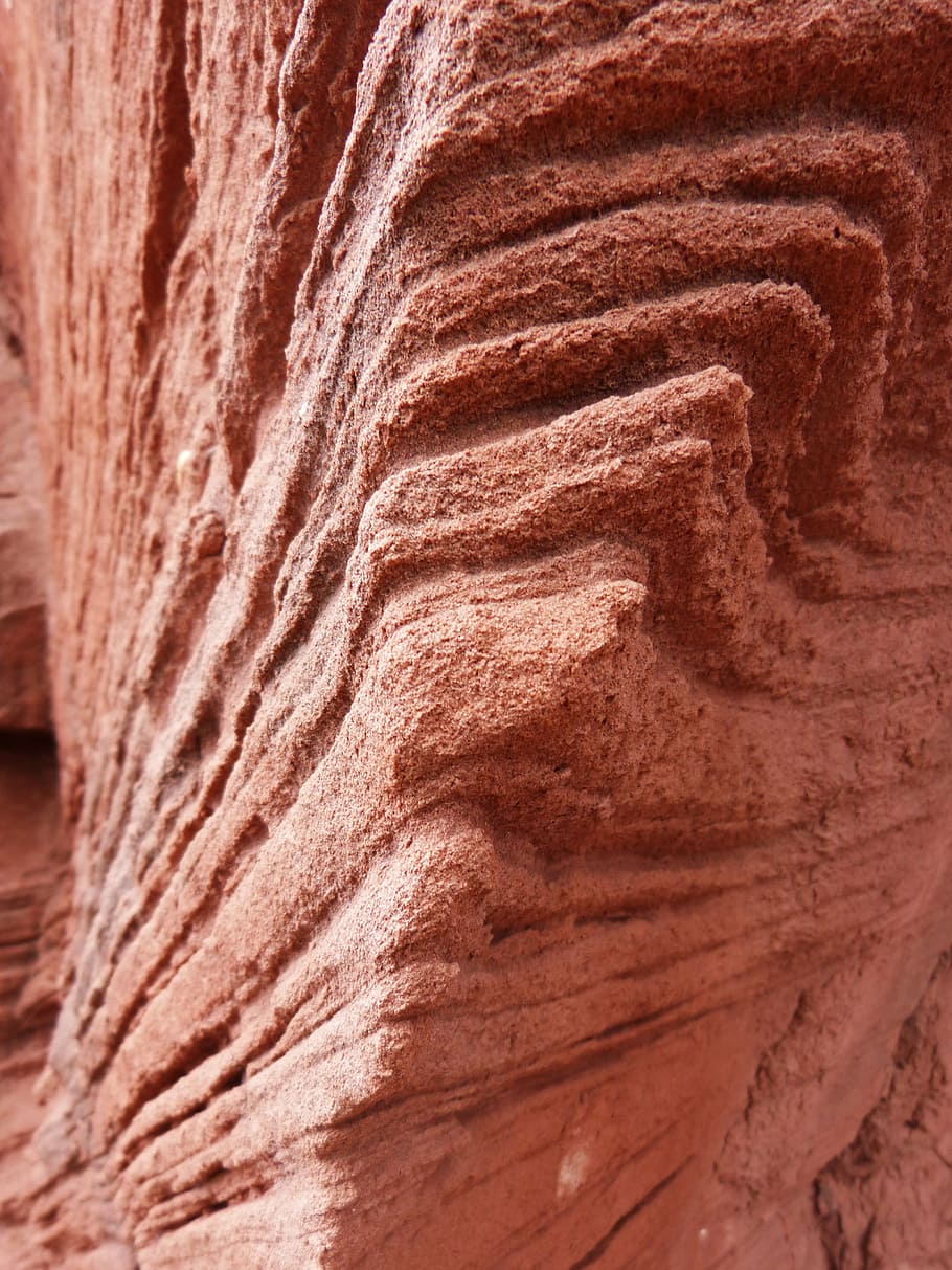formes, textura, gres, erosió, priorat, fons, cap gent, marc complet, patró, primer pla, rock, naturalesa, rock - object, marró, terra, desert, dia, sòlid, geologia, formació de roca, a l'aire lliure, antic, patró natural, calor - temperatura, clima, clima àrid, 4K