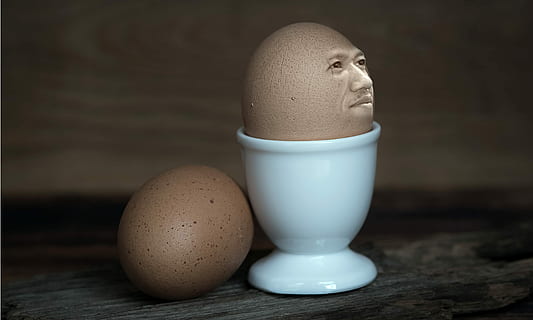 makanan, telur, Paskah, Desktop, eggcup, makanan dan minuman, dalam ruangan, meja, masih hidup, merapatkan, tidak ada orang, bahan kayu, kesegaran, coklat, makan sehat, fokus pada latar depan, kesejahteraan, telur rebus, kerapuhan, kerentanan, kreativitas, telur hewan, sarapan, 4K, CC0, domain publik, bebas royalti