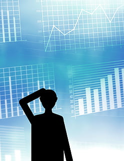 analýza, analýzy dat, analyzovat, data, informace, technologie, analýzy, finanční, zpráva, analytiky, statistika, podnikání, investice, ekonomika, jedna osoba, skutečných lidí, muži, silueta, životního stylu, stojící, zpětný pohled, samci, podnikatel, architektura, dospělý, stavba, Příroda, modrý, pas nahoru, obsazení, volnočasové aktivity, 2K, CC0, veřejná doména, bez autorských práv