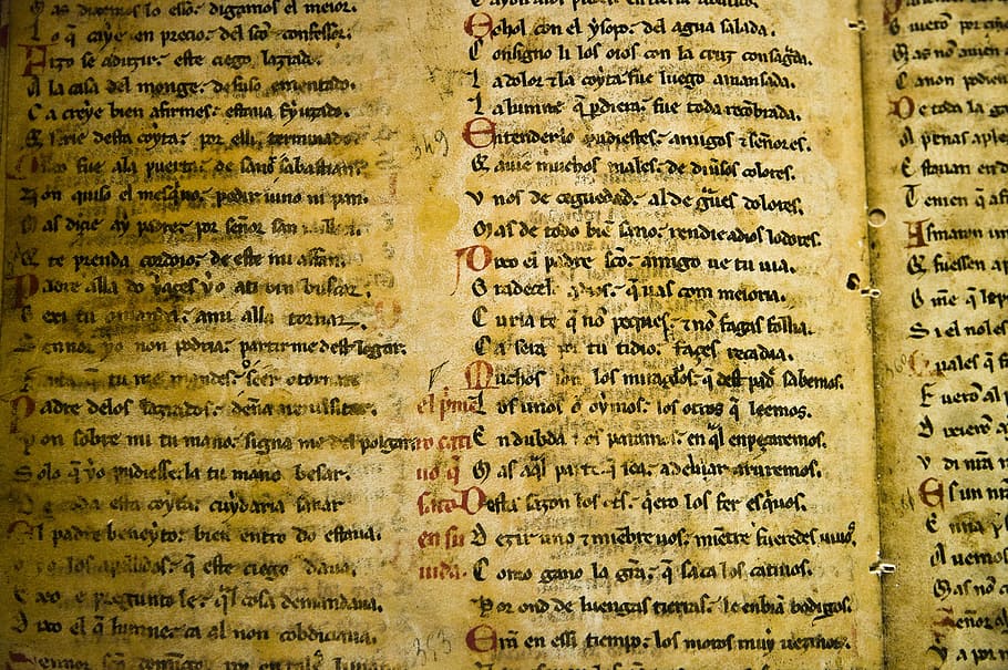 paper de la impressora marró, manuscrit, incunable, llibre, text, publicació, paper, comunicació, història, el passat, pàgina, creença, guió occidental, cap gent, cal·ligrafia, religió, arquitectura, fons, vell, brutícia, antiguitat, brut, primer pla, 4K