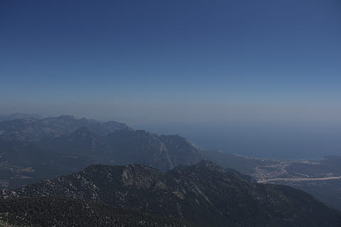 sfondo, paesaggio, montagna, foresta, albero, HD, blu, spiaggia, cielo, natura, tacchino, pace, nuvole, verde, mattina, costiero, mettilo nel, marino, acqua, luce, picco di montagna, collina, scenics - natura, bellezza nella natura, scena tranquilla, ambiente, la tranquillità, catena montuosa, nessuno, scena non urbana, idilliaco, terra, all'aperto, copia spazio, giorno, vista dall'alto, cielo sereno, roccia, 2K, CC0, dominio pubblico, privo di copyright
