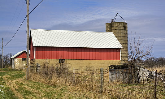 lade, rustik, staldene, ohio, digital kunst, landdistrikterne, naturskøn, Land, landskabet, landskab, skur, skure, gård, gårde, landbrug, landbrugs, stuehus, Champaign, region, americana, Foto, fotografi, struktur, strukturer, sturgell, william sturgell, bill sturgell, historisk, hjem indretning, bygninger, skyer, himmel, træ, træer, overskyet, ukrudt, champaign county, Urbana, bygget struktur, arkitektur, bygning udvendig, natur, plante, jord, dag, Mark, brændstof og elproduktion, ingen mennesker, græs, miljø, bare træ, sky - himmel, udendørs, miljøbeskyttelse, fabrik, vedvarende energi, landbrugsbygning, 5K, CC0, offentligt domæne, royaltyfrie