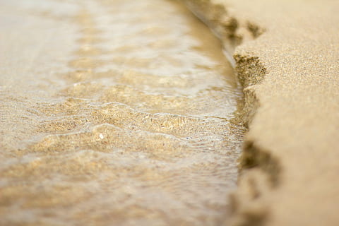 water, sand, float, erosion, close-up, no people, selective focus, textured, food and drink, nature, backgrounds, full frame, day, land, animal, outdoors, extreme close-up, food, flour, industry, copy space, freshness, surface level, 4K, CC0, public domain, royalty free