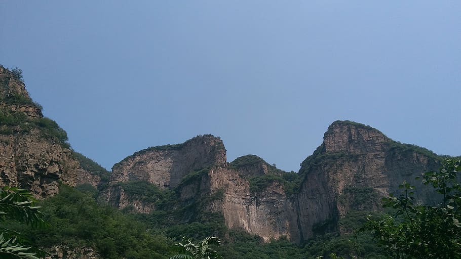 muntanya, Beijing, arbre, rock, cel, rock - object, naturalesa, escenics - natura, sòlid, bellesa a la natura, formació de roca, planta, escena no urbana, tranquil·litat, escena tranquil·la, terra, cap gent, Serra, medi ambient, paisatge, geografia física, dia, a l'aire lliure, formació, erosionat, cim de muntanya, clima àrid, 4K
