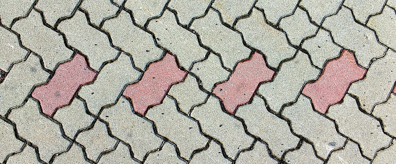 Patch, Brick, Paving, Concrete, concrete brick, regularly, geometry, rauh, structure, texture, pattern, background, backgrounds, cracked, full frame, textured, no people, day, high angle view, outdoors, repetition, land, nature, footpath, road, design, natural pattern, arrangement, scenics - nature, directly above, shape, arid climate, 4K, CC0, public domain, royalty free