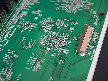 dispozitive electronice, cip, memorie, High Tech, placă de circuit, industrie, cip de calculator, industria electronică, tehnologie, Culoarea verde, echipamente de calcul, complexitate, conexiune, nici o persoana, calculator, computere, placa de baza, echipament, a închide, fundaluri, în interior, comunicare, selectiv, vedere în unghi mare, componente electrice, alimentare electrică, 4K, CC0, domeniu public, fără drepturi de autor