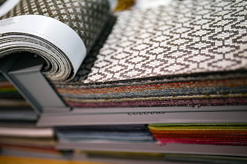 design material samples, Album, design, material, samples, fabric, cloth, colour, sample, close-up, book, stack, macro, indoors, no people, day, selective focus, still life, publication, education, paper, architecture, communication, the media, technology, art and craft, arts culture and entertainment, studio shot, multi colored, 4K