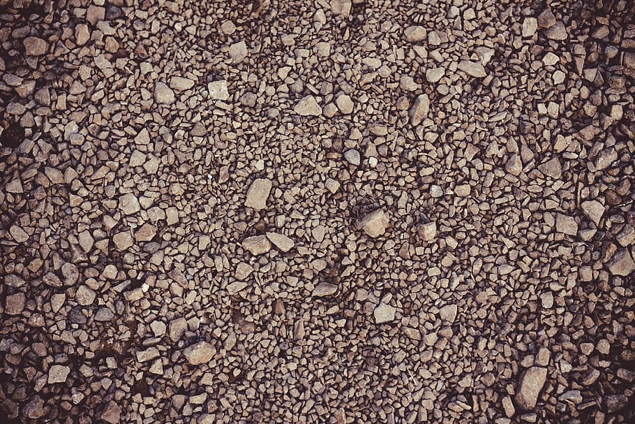 fosc, brut, construcció, roques, resum, fons, primer pla, disseny, pis, fragments, grava, sòl, patró, aspre, pedra, superfície, textura, marc complet, pedra - objecte, gran grup d'objectes, abundància, cap gent, sòlid, vista d’angle alt, naturalesa, terra, dia, còdols, rock, a l'aire lliure, platja, efecte texturat, 4K