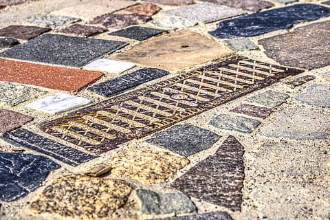vzor, struktura, Pozadí, kámen, cihlový, beton, náplast, hof, fuga, barvitý, hdr, s vysokým dynamickým rozsahem, kontrast, design, vysoký úhel pohledu, nikdo, celý rám, tvar, texturou, den, pěšina, ulice, geometrický tvar, podlaha, venku, dlaždice, detail, město, Příroda, kachličková podlaha, povrchu, dlažební kámen, čistý, 5K, CC0, veřejná doména, bez autorských práv