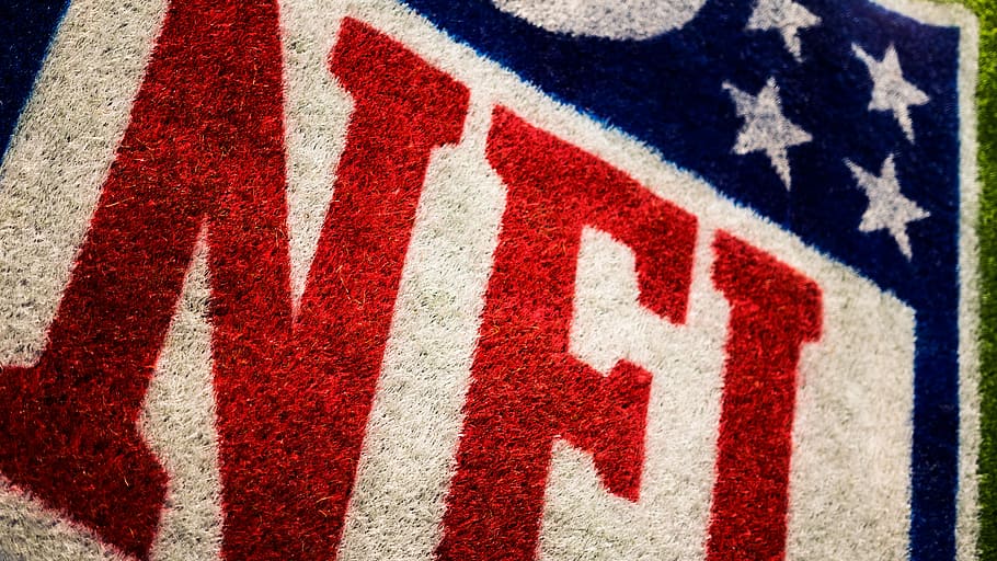 vermell, blanc, blau, catifa de zona nfl, vista, nfl banner, Brea, joc, herba, bandera, negocis, cap gent, ratlles, Color blanc, arquitectura, primer pla, dia, ciutat, fons, signe, a l'aire lliure, símbol, naturalesa, mural, 5K
