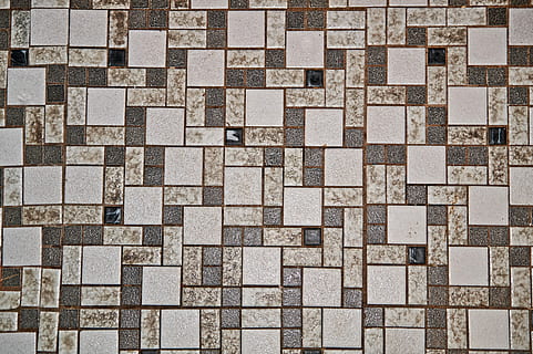 Mosaik-, Muster, Fliese, Quadrat, Textilien, Hintergründe, Vollbild, keine Leute, Wiederholung, texturiert, Geometrische Figur, Design, High Angle View, große gruppe von gegenständen, drinnen, Fülle, quadratische Form, Tag, gestalten, Nahansicht, Würfelform, Block, Fußweg, Struktureffekt, 5K, CC0, gemeinfrei, lizenzfrei