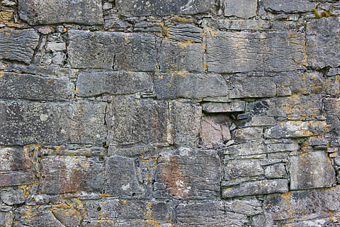 Pared de piedra, piedra, textura, modelo, pared, arquitectura, construcción, albañilería, Envejecido, erosionado, edificio, antecedentes, fotograma completo, sólido, estructura construida, texturizado, pared - característica de la construcción, material de piedra, antiguo, nadie, historia, áspero, piedra - objeto, día, exterior del edificio, al aire libre, arruinado, hormigón, 5K, CC0, dominio público, libre de derechos