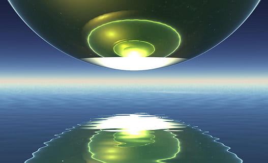 Digital, Grafik, Computer, abstrakt, surreal, Kunst, Himmel, Natur, Nacht-, Wasser, Platz, glühend, Horizont, beleuchtet, Szenen - Natur, Schönheit in der Natur, Blau, Stern - Raum, Astronomie, Meer, Mond, Licht - natürliches Phänomen, Kugel, gestalten, keine Leute, ruhige Szene, draußen, Linseneffekt, hell, 4K, CC0, gemeinfrei, lizenzfrei