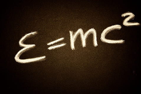 e=mc2 text, albert einstein, physics, relativity, energy, science, math, mathematics, mathematical, text, black Color, communication, western script, no people, close-up, indoors, capital letter, emotion, sign, full frame, positive emotion, white color, technology, message, single word, blackboard, information, handwriting, backgrounds, black background, 1080P, CC0, public domain, royalty free