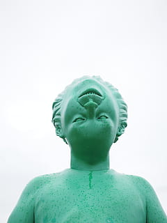 Riese, Mann, Mensch, Kunstwerk, Person, Grün, Kunst, Skulptur, Zahl, Westerland, Riesen, Riesenmann, Martin Cloud, der Reisende ein Riese im Wind, Zahlen, Darstellung, Statue, grüne Farbe, menschliche Darstellung, Kunst und Handwerk, Flachwinkelansicht, Himmel, klarer Himmel, männliche Ähnlichkeit, Vorderansicht, Kreativität, Nahansicht, keine Leute, Tag, Natur, kopieren sie platz, weißer Hintergrund, 4K, CC0, gemeinfrei, lizenzfrei