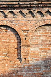 paret, pedra, maons, edifici, guix, textura, pintura, arc, antic, maó, arquitectura, funció de construcció de parets, vell, material de pedra, exterior de l'edifici, estructura construïda, paret de maó, cap gent, dia, marc complet, patró, art i artesania, fons, resistent, a l'aire lliure, història, el passat, marró, 4K, CC0, domini públic, lliure de regalies