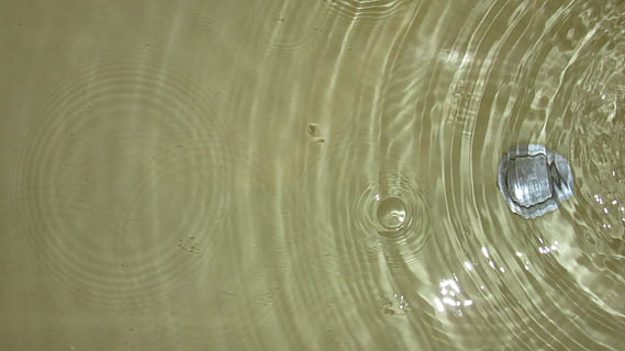 Welle, Bad, Badewasser, Muster, Hintergrund, Vollbild, Wasser, keine Leute, Hintergründe, Natur, gewellt, Nahansicht, draußen, Holz - Material, Bewegung, Tag, nass, texturiert, Reflexion, konzentrisch, direkt darüber, High Angle View, fallen, Schwimmen, Reinheit, 4K, CC0, gemeinfrei, lizenzfrei