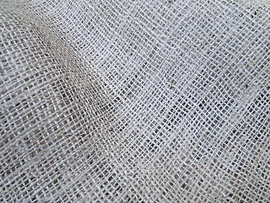 fotografia tèxtil gris, gris, tèxtil, foto, arpillera, aspre, macro, textura, fibra, teixit, material, patró, natural, drap, bronzejat, beix, fons, porós, biodegradable, marc complet, efecte texturat, metall, cap gent, primer pla, resum, repetició, estructura construïda, dia, disseny, a l'interior, forma, vista d’angle alt, natura morta, funció de construcció de parets, color plata, cuir, acer, aliatge, 2K