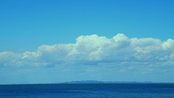 Wolken, Himmel, Sol, Blau, beschädigen, blauer Himmel, Wasser, Strand, Reflexion, Ozean Himmel, Atmosphäre, azur, wellig, wolke - himmel, Szenen - Natur, ruhige Szene, Ruhe, Schönheit in der Natur, Meer, keine Leute, Natur, draußen, Tag, idyllisch, kopieren sie platz, Umgebung, Hintergründe, Weichheit, 4K, CC0, gemeinfrei, lizenzfrei